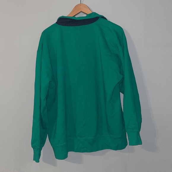 Polo sport Ralph Lauren quarter zip vintage sweatshirt large - Picture 4 of 5